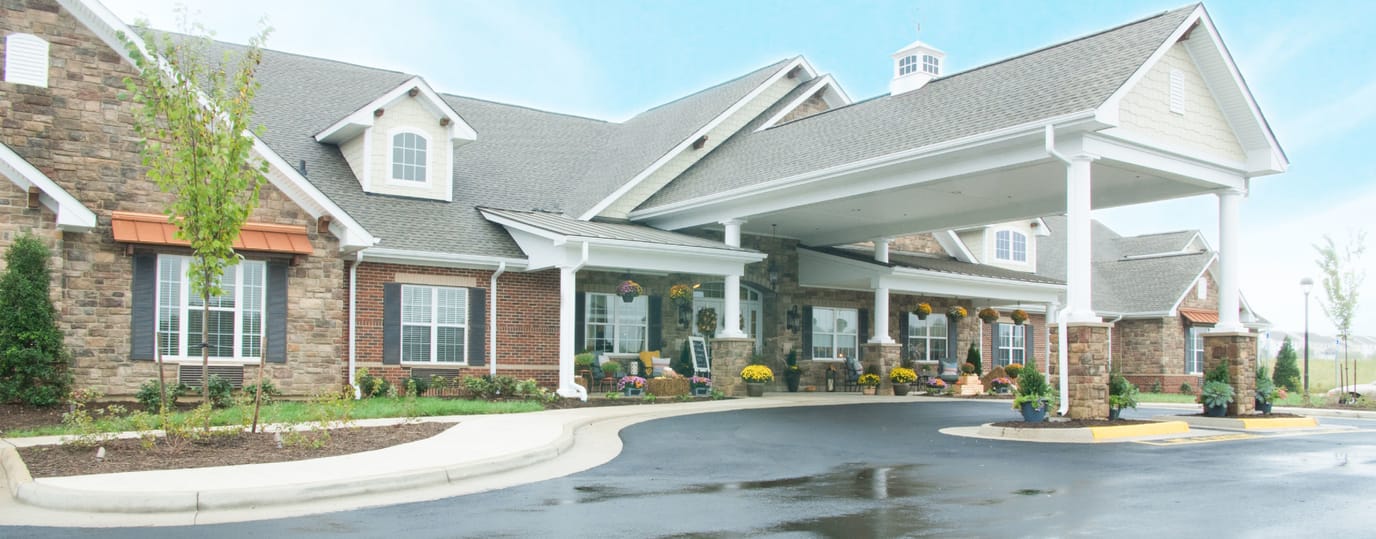 Building exterior of Bickford of Spotsylvania