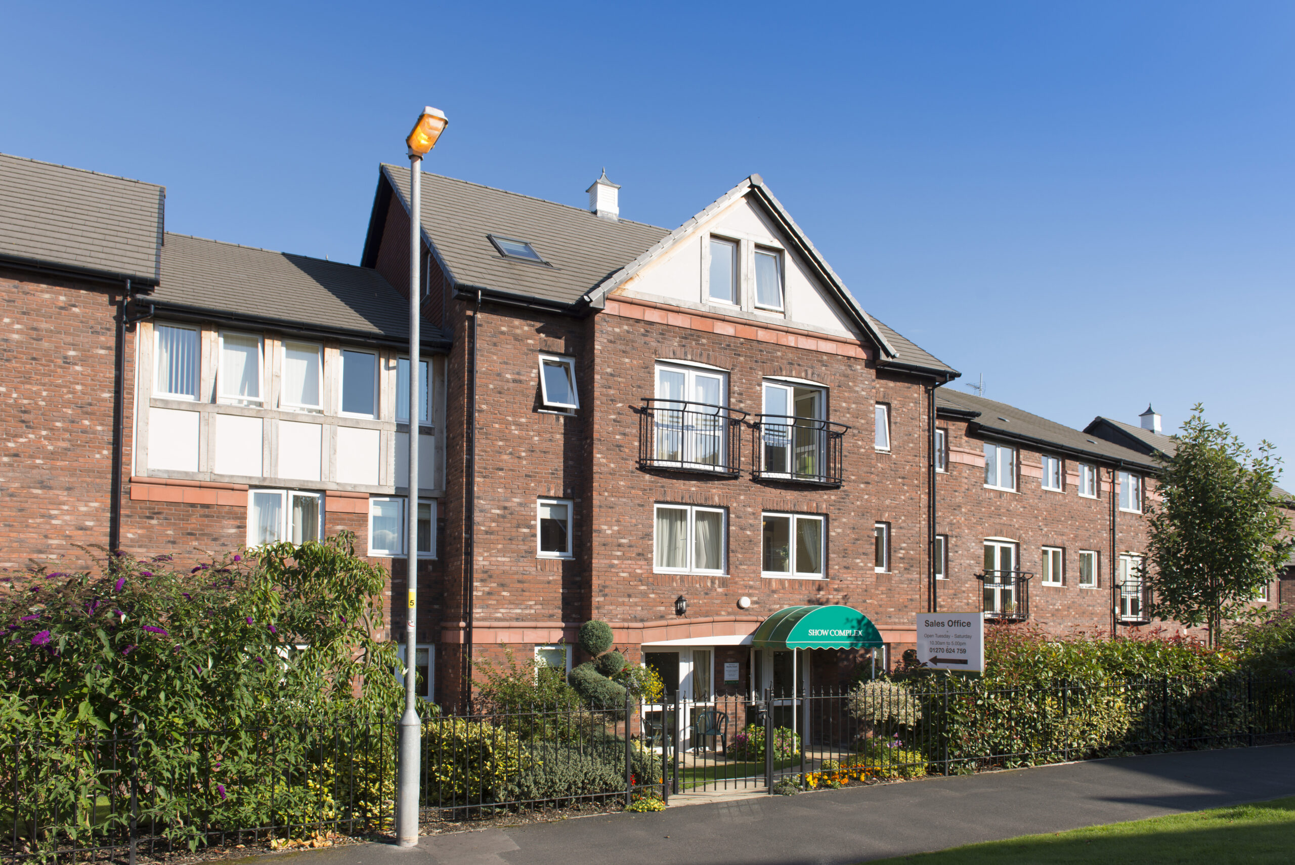 Exterior view of Savoy House retirement facility