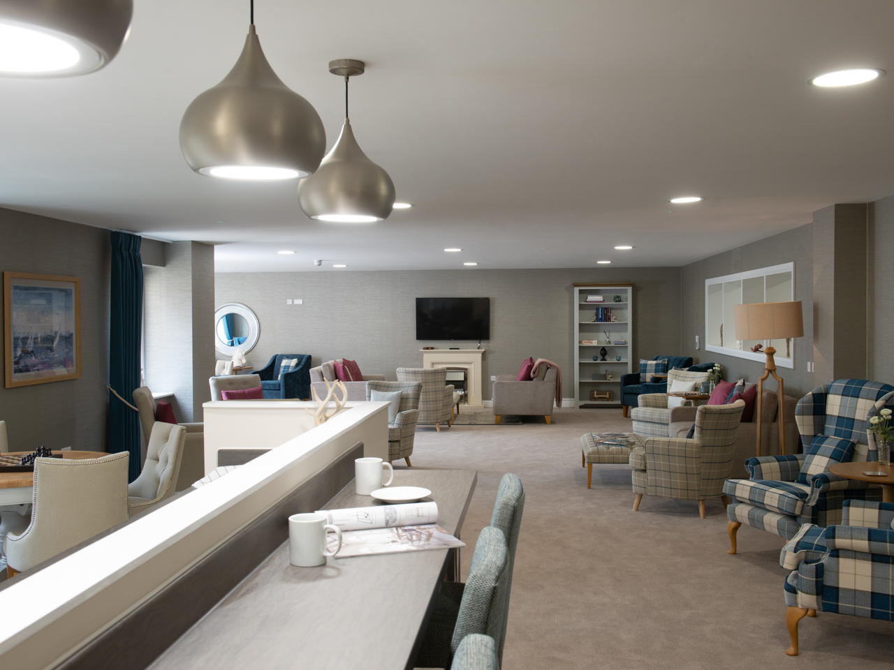 Interior common area with comfortable seating