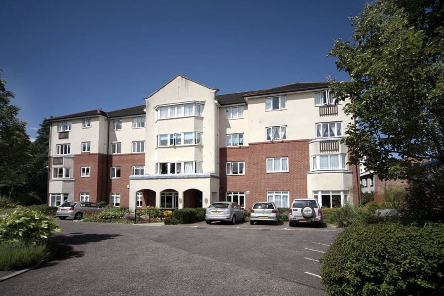 Exterior view of Alston Court building
