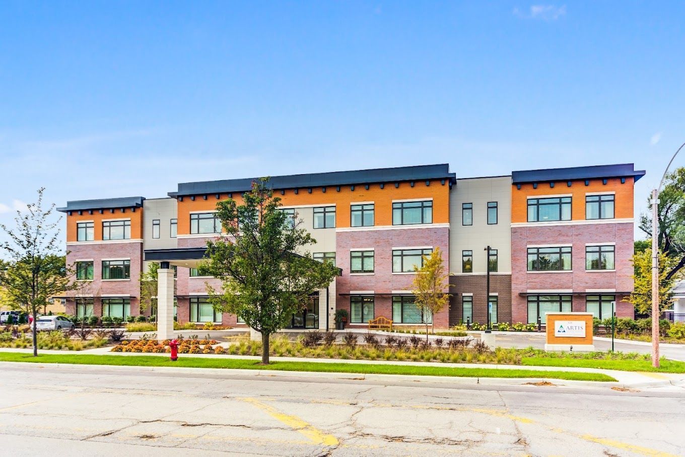 Exterior view of Artis Senior Living of Wilmette