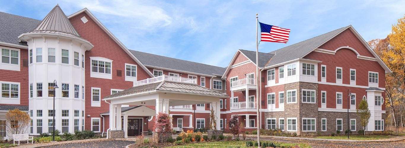 Exterior view of Brightview Lake Tappan building