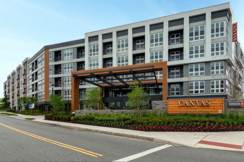 Exterior view of Canvas Valley Forge nursing facility