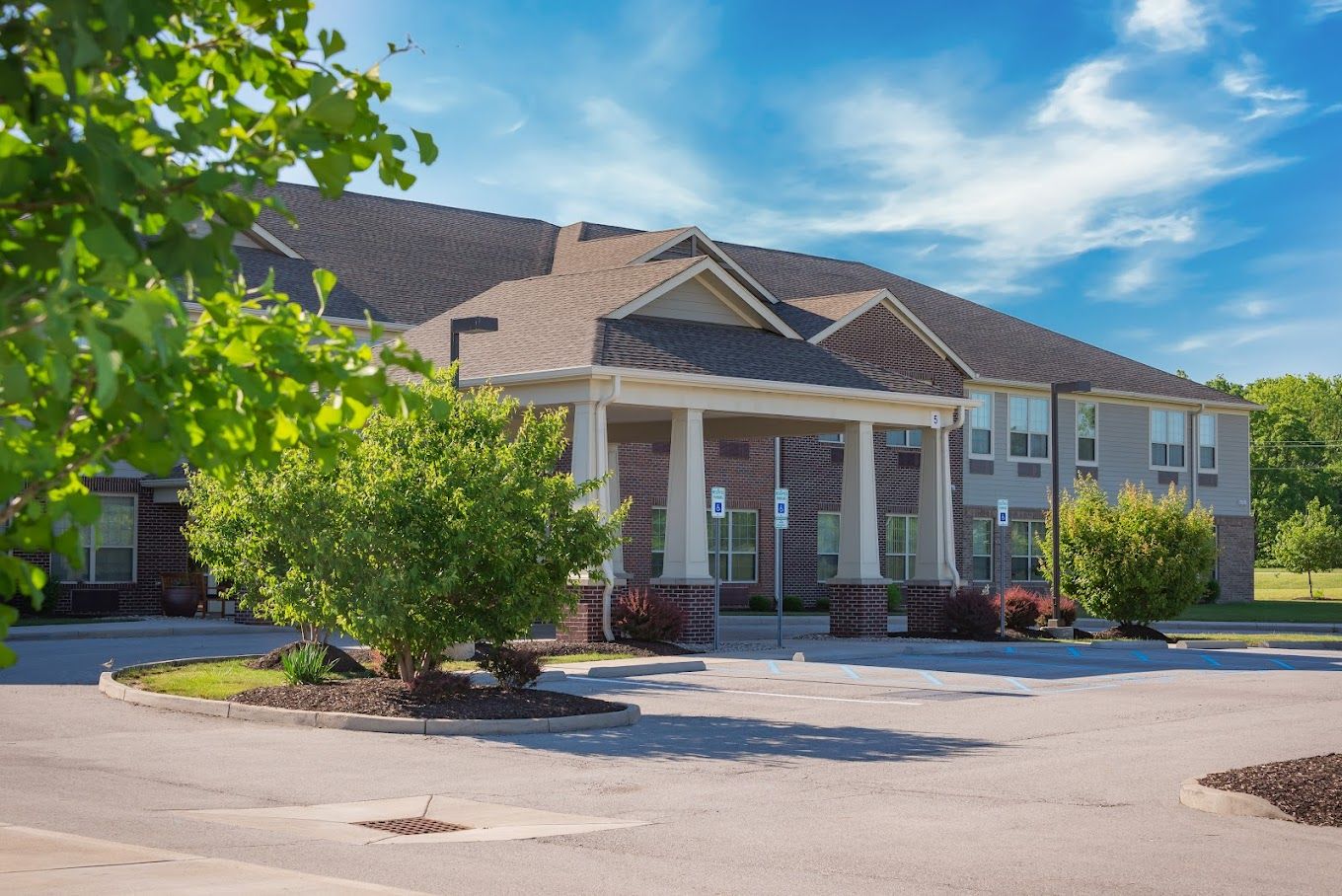 Exterior view of Copper Trace Family-first Senior Living