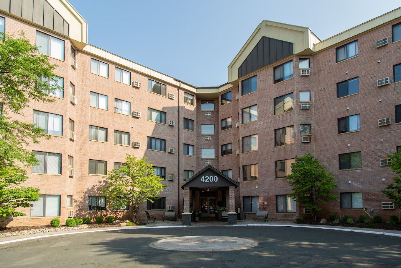 Exterior view of Copperfield Hill Senior Living building