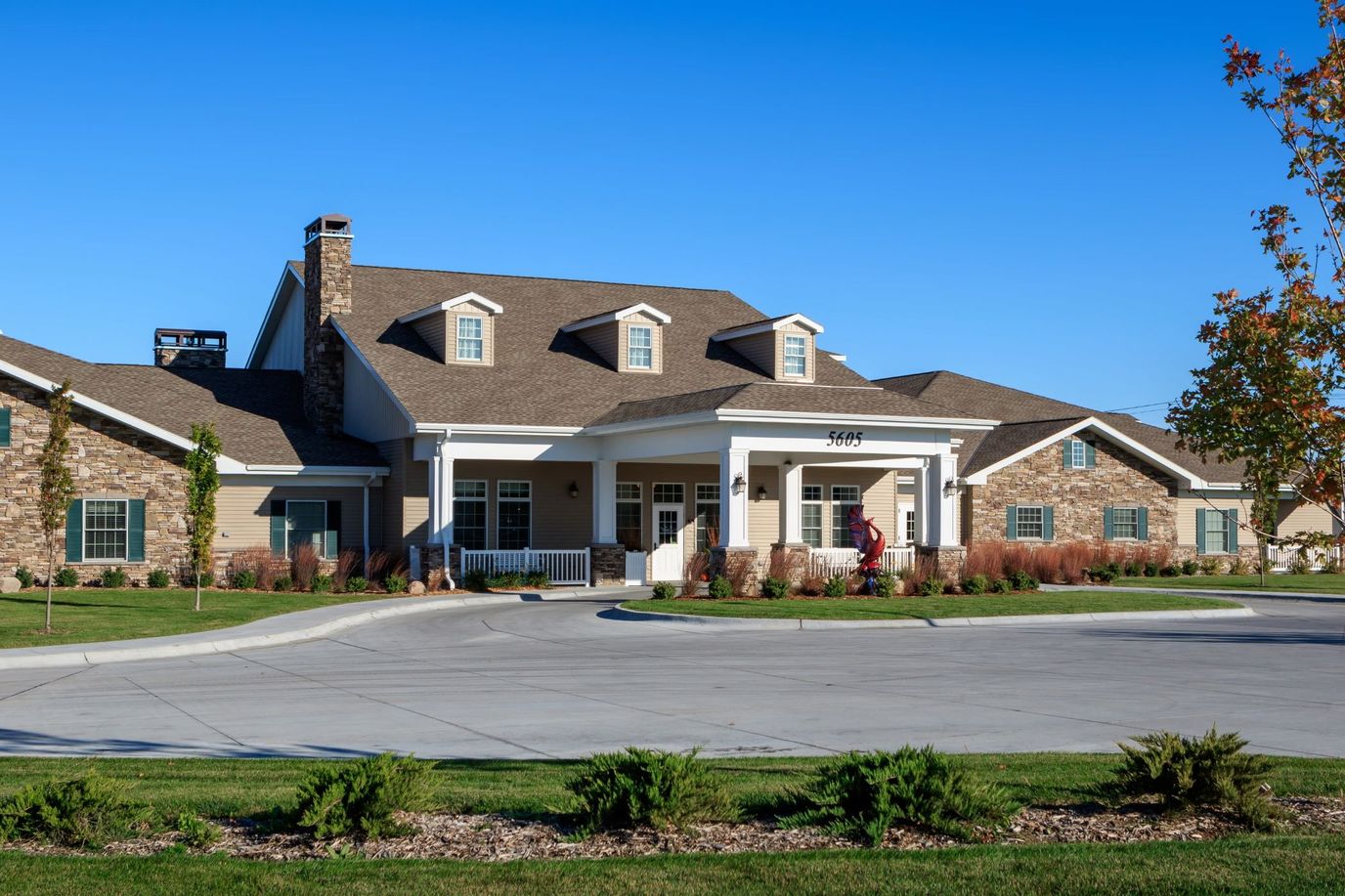 Exterior view of Country House at Kearney facility