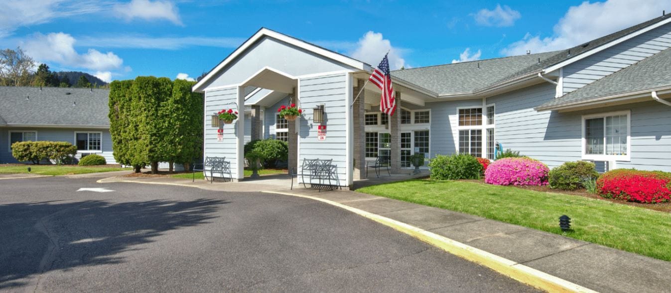 Front exterior view of Emerald Valley Assisted Living