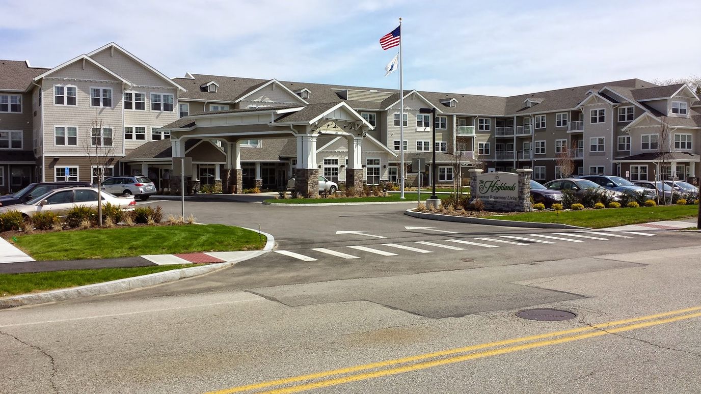 Exterior view of The Highlands Gracious Retirement Living
