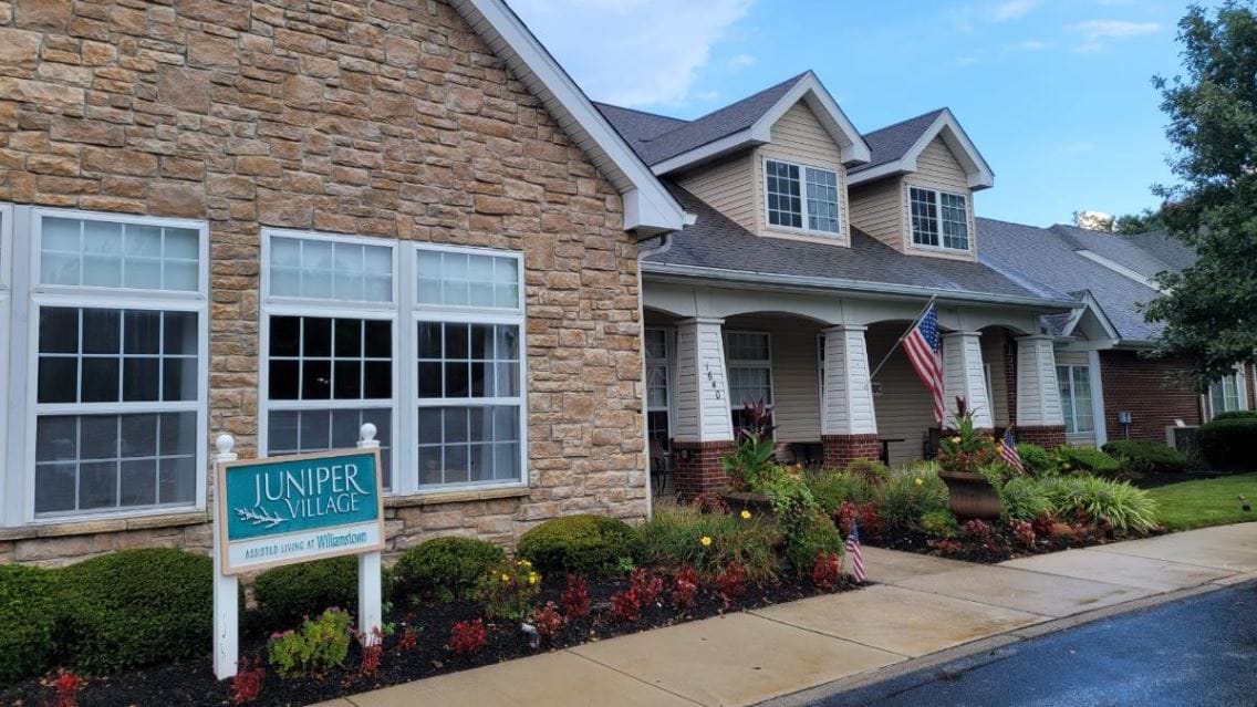Exterior view of Juniper Village at Williamstown
