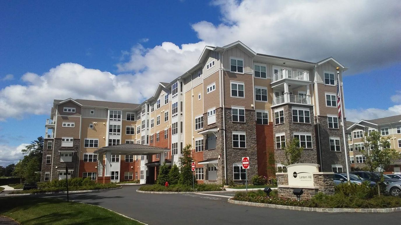 Exterior view of Lantern Hill Senior Living Community