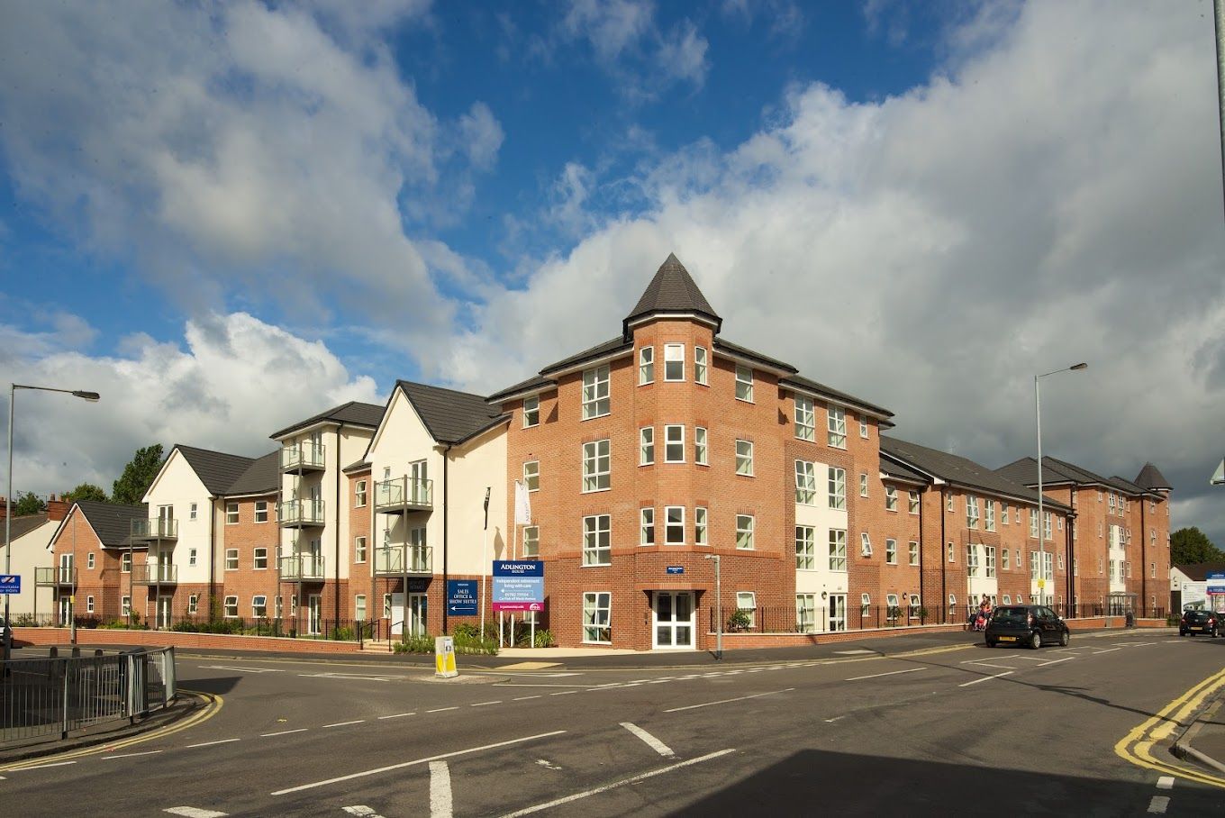 Exterior view of the MHA Adlington House facility