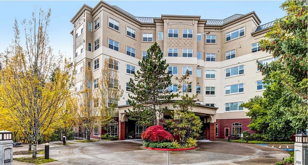 Exterior view of the Miramont Pointe facility