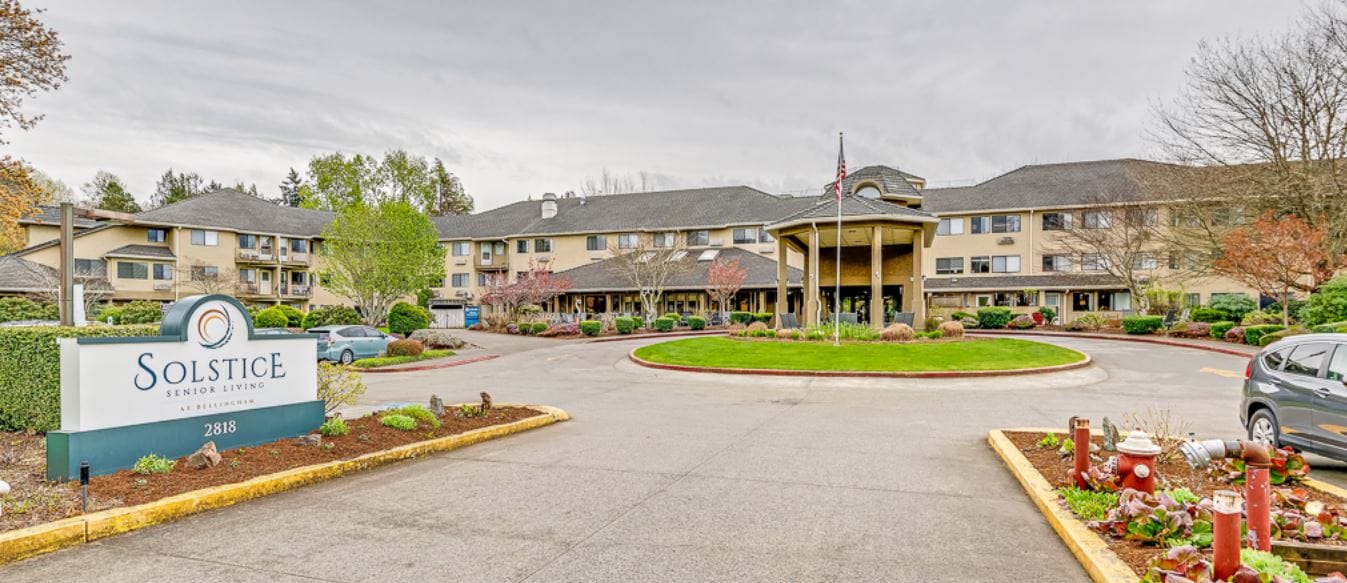 Exterior view of Solstice Senior Living at Bellingham
