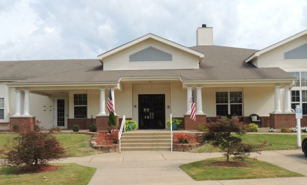 Exterior view of Southern Meadows with front entrance