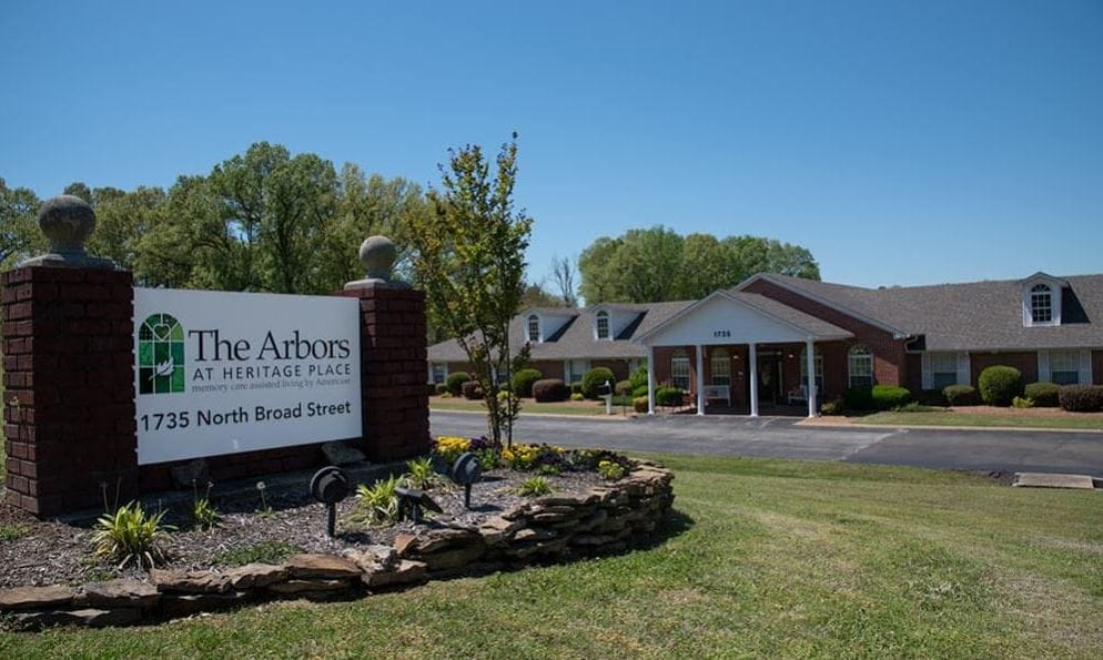 Exterior view of The Arbors at Heritage Place