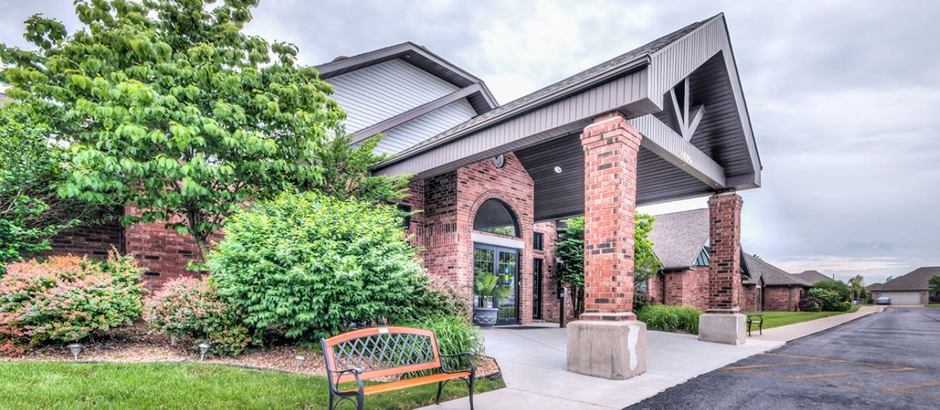 Exterior view of The Bungalows at Chesterfield Village