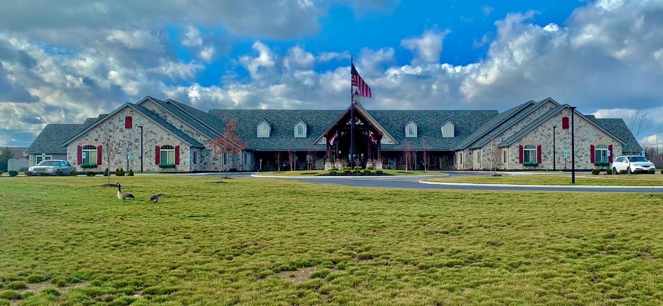 Exterior view of The Inn at Library Way building