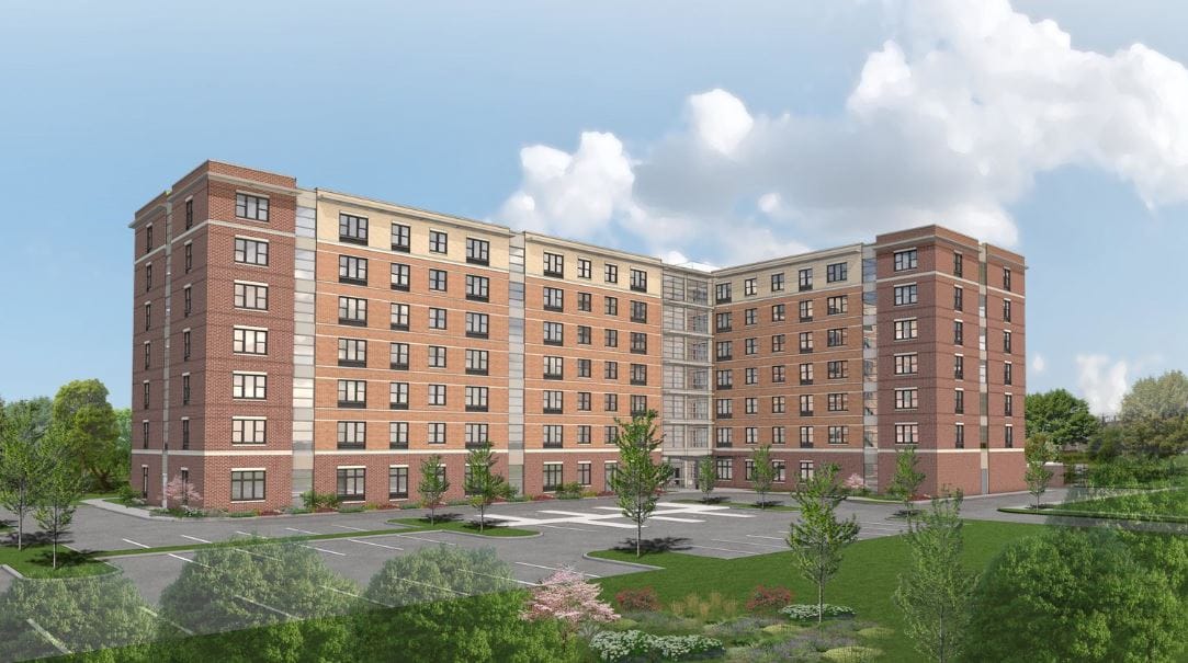 Exterior view of The Montclare Senior Residences