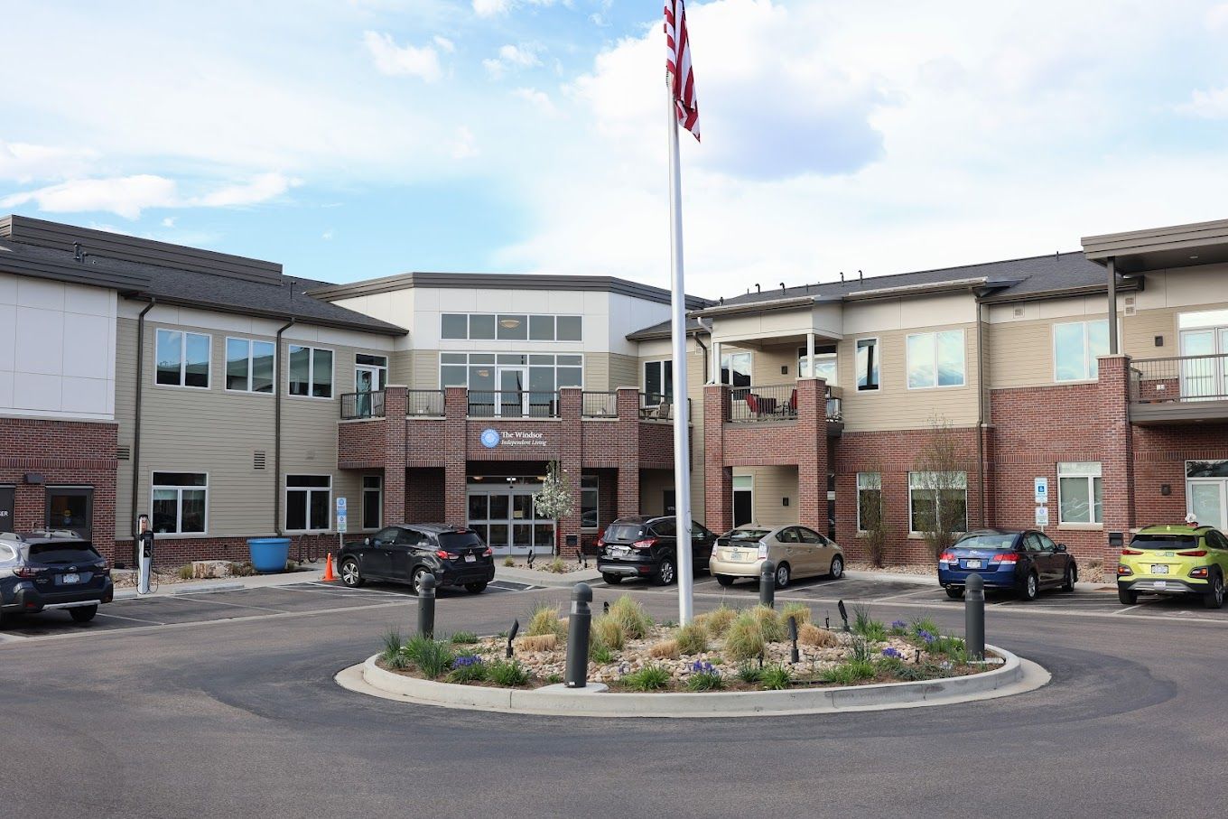 Exterior view of The Windsor Independent Living