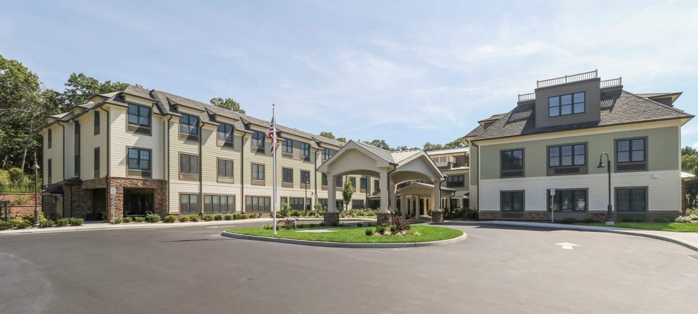 Exterior view of Whisper Woods of Smithtown