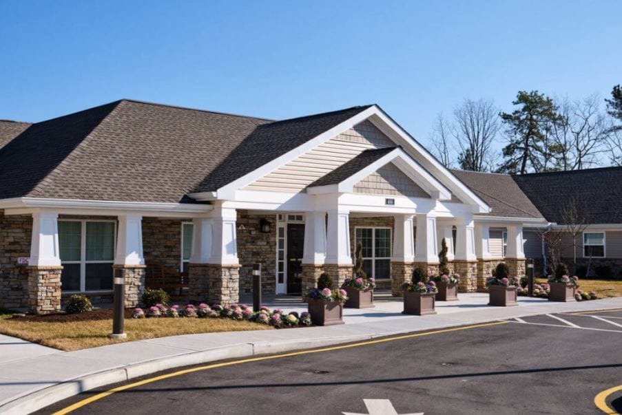Exterior view of Artis Senior Living facility