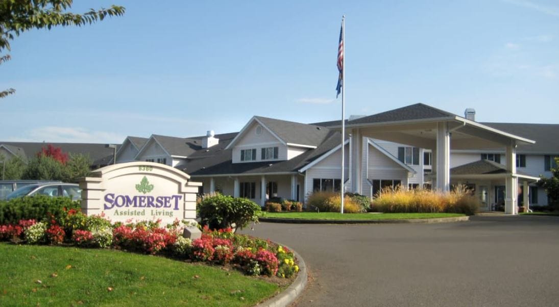 Exterior view of Somerset Assisted Living facility