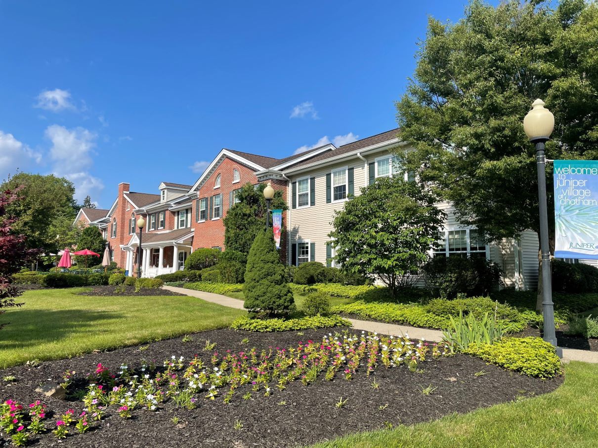 Beautiful exterior view of Juniper Village at Chatham