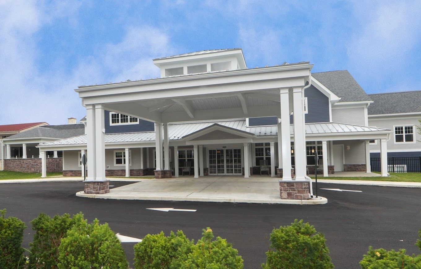 Exterior view of Pickering Manor's entrance