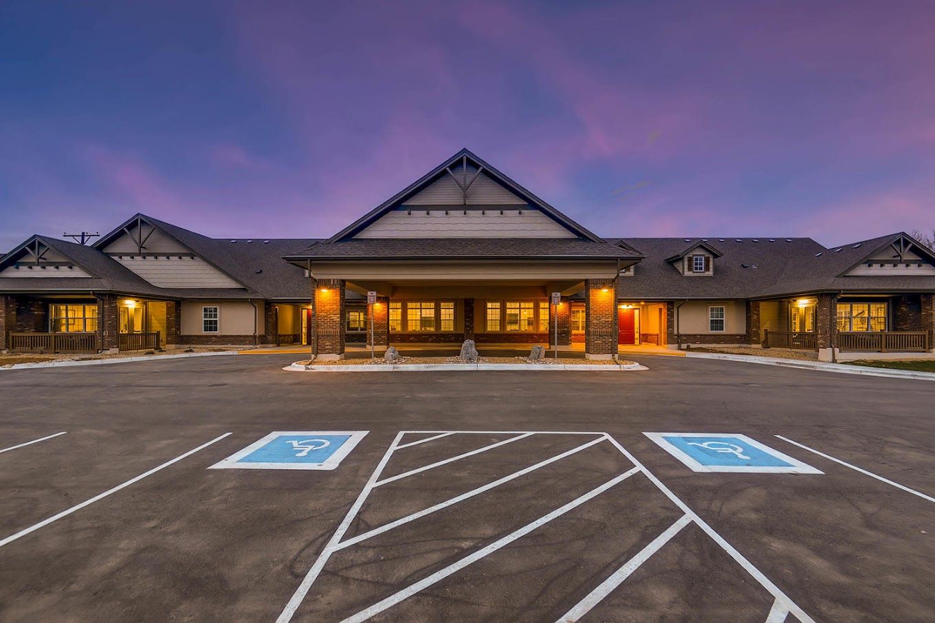 Exterior view of Rocky Mountain Assisted Living facility