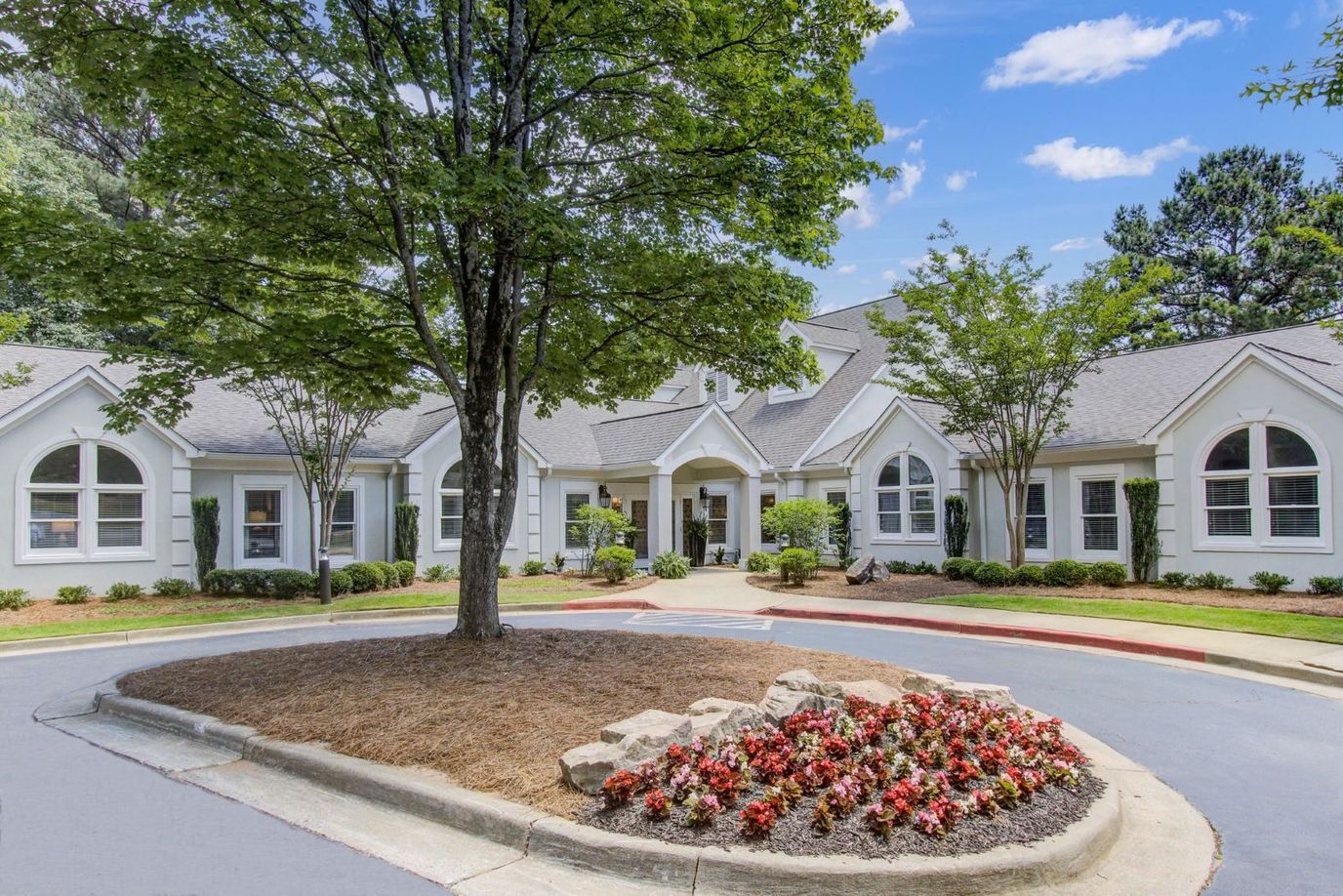 Exterior view of Sullivan House Senior Living entrance