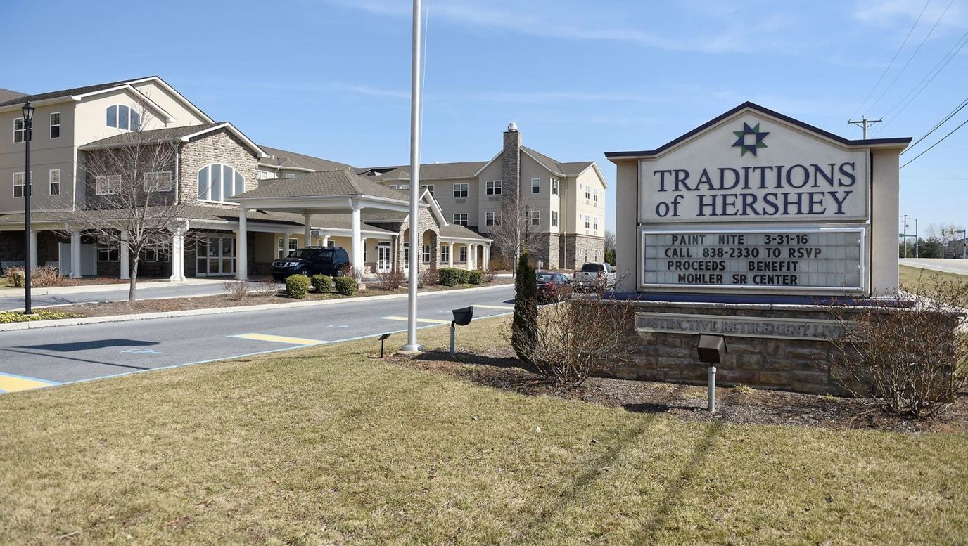 Exterior view of Traditions of Hershey facility
