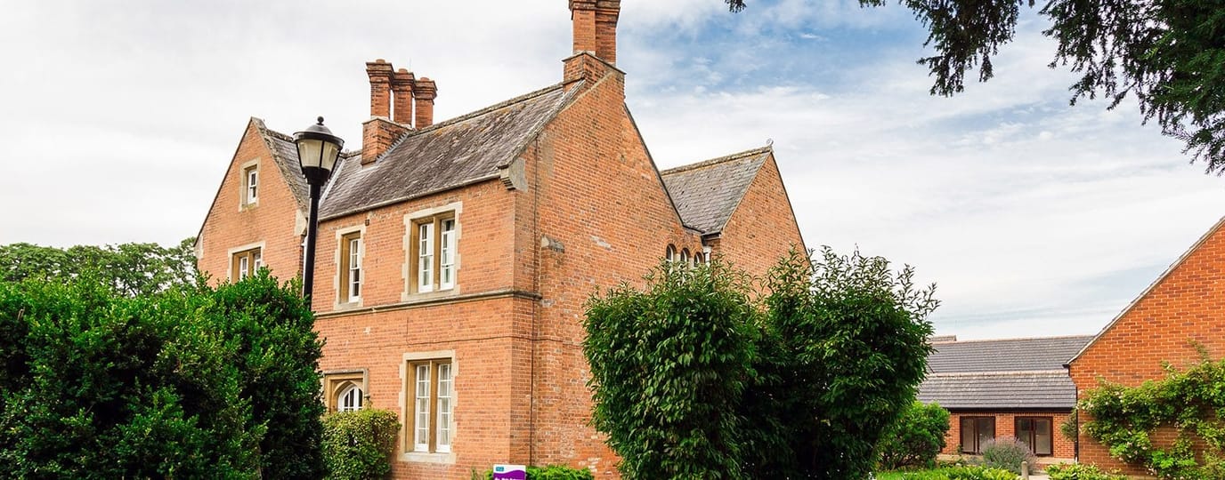 Exterior view of The Old Vicarage Residential Care Home