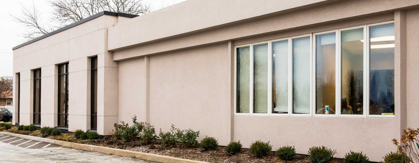 Exterior view of a senior living facility