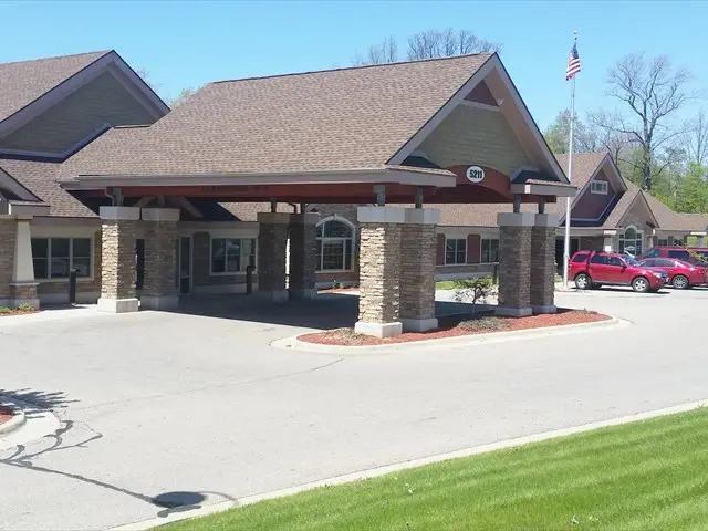 Exterior view of Medilodge of Okemos entrance