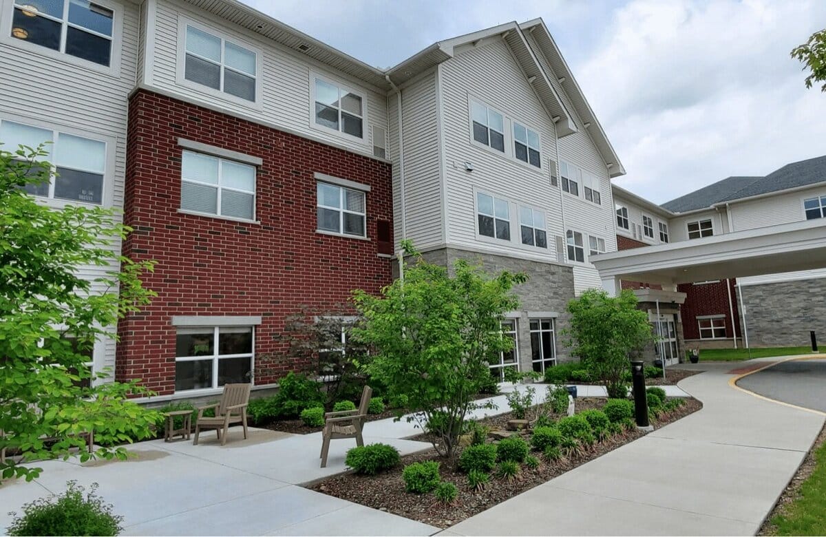 Exterior view of Jennings at Brecksville facility