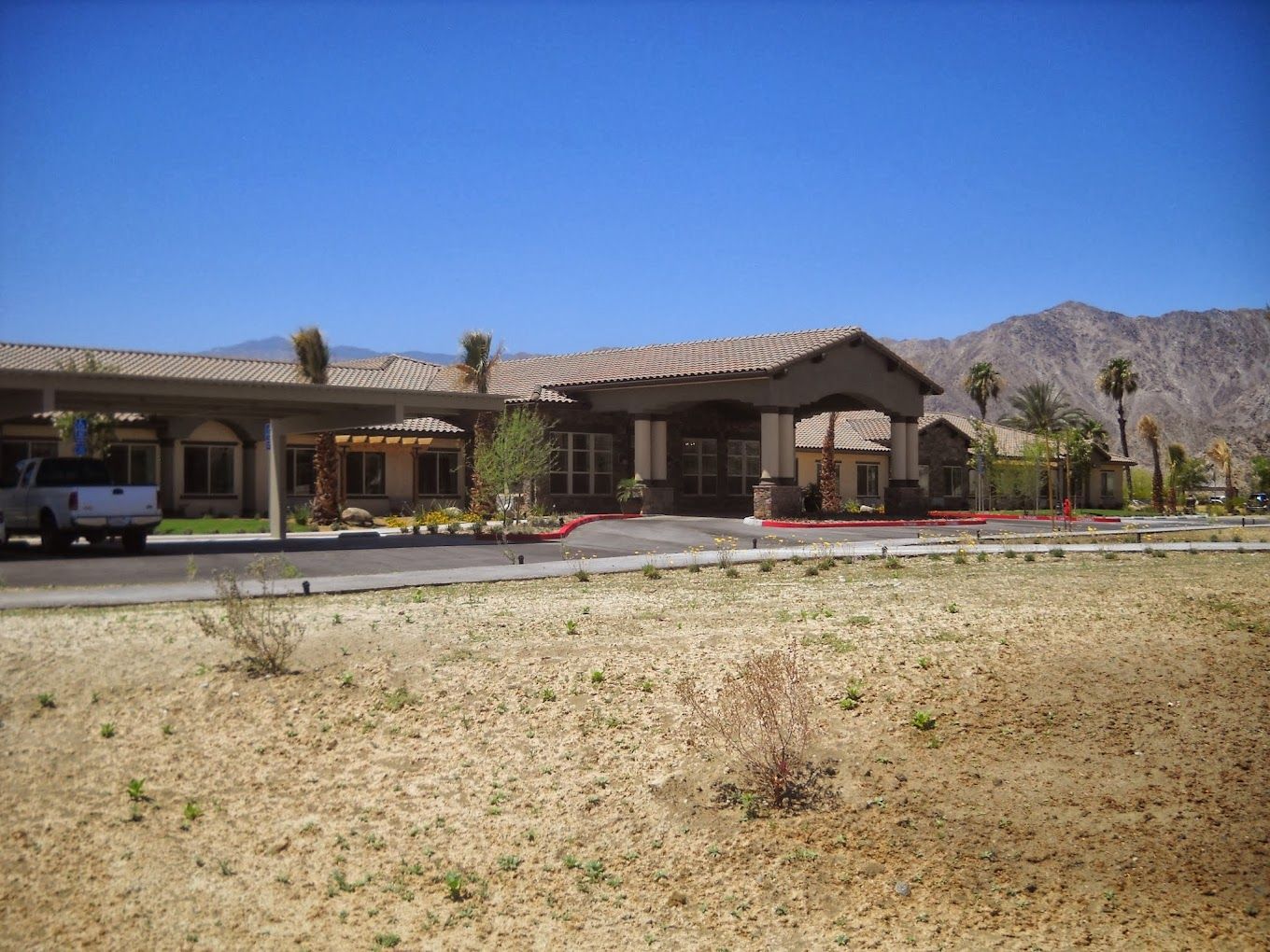 Exterior view of Caleo Bay Assisted Living facility