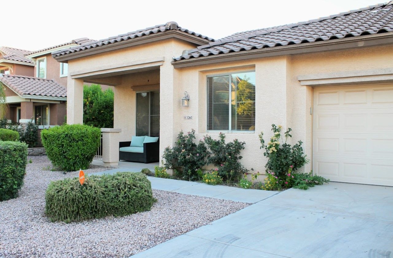 Exterior view of the assisted living facility entrance