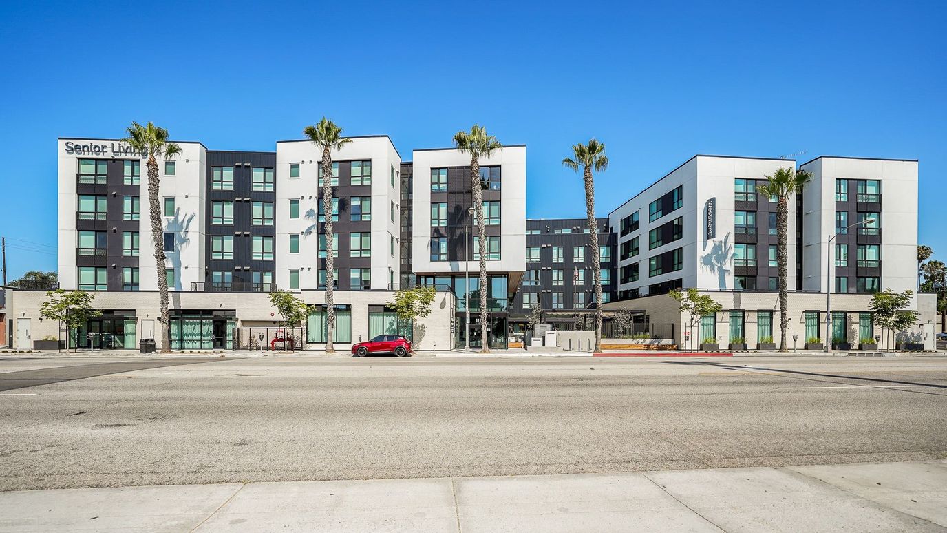Exterior view of the Westmont of Culver City building