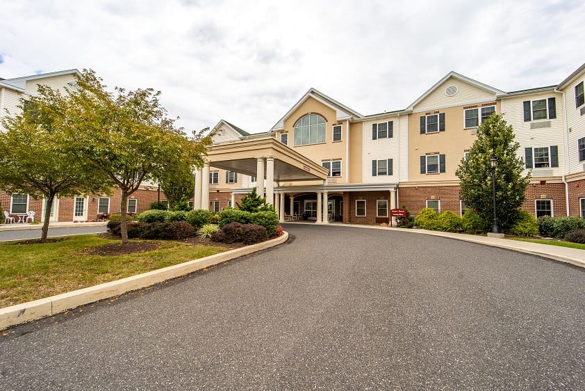 Exterior view of Arbour Square of Harleysville entrance