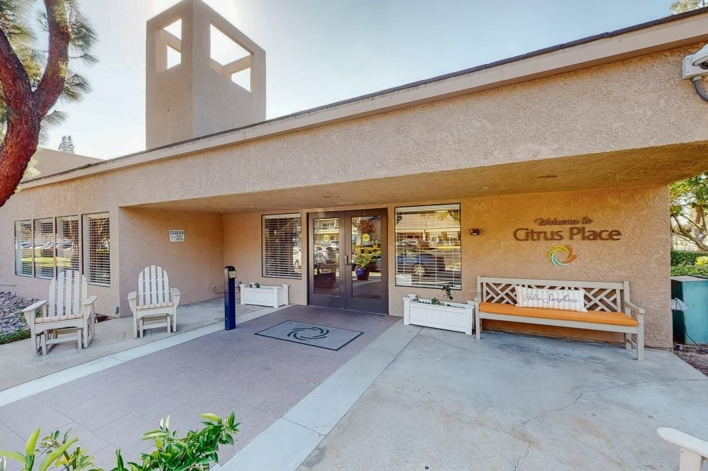 Exterior view of Citrus Place entrance