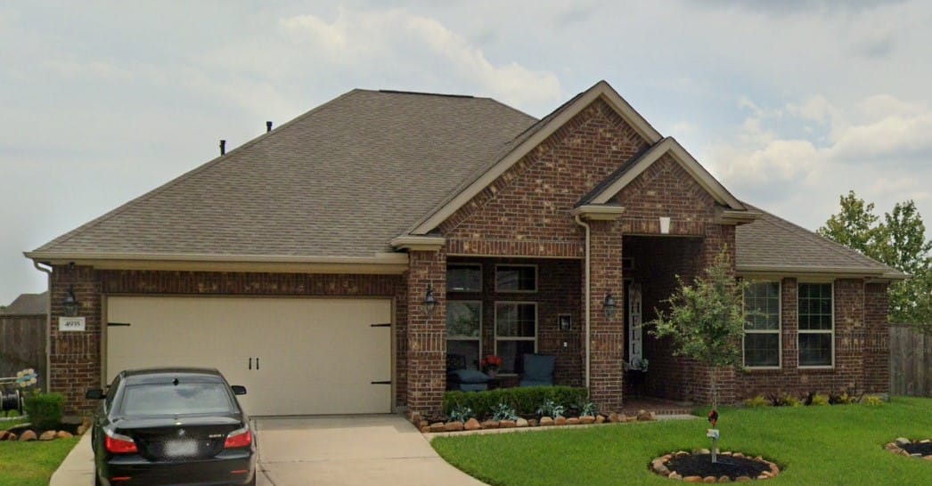Exterior view of a residential building
