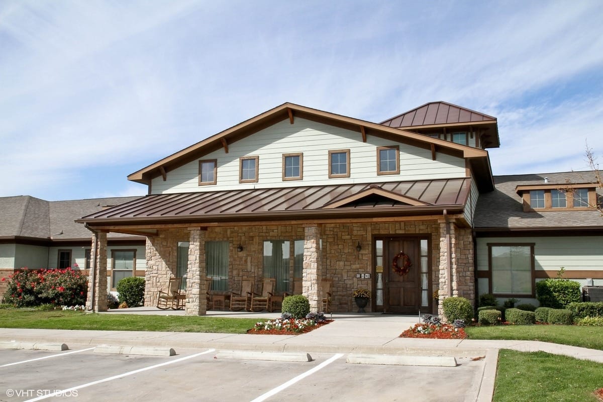 Exterior view of Martin Crest Assisted Living facility