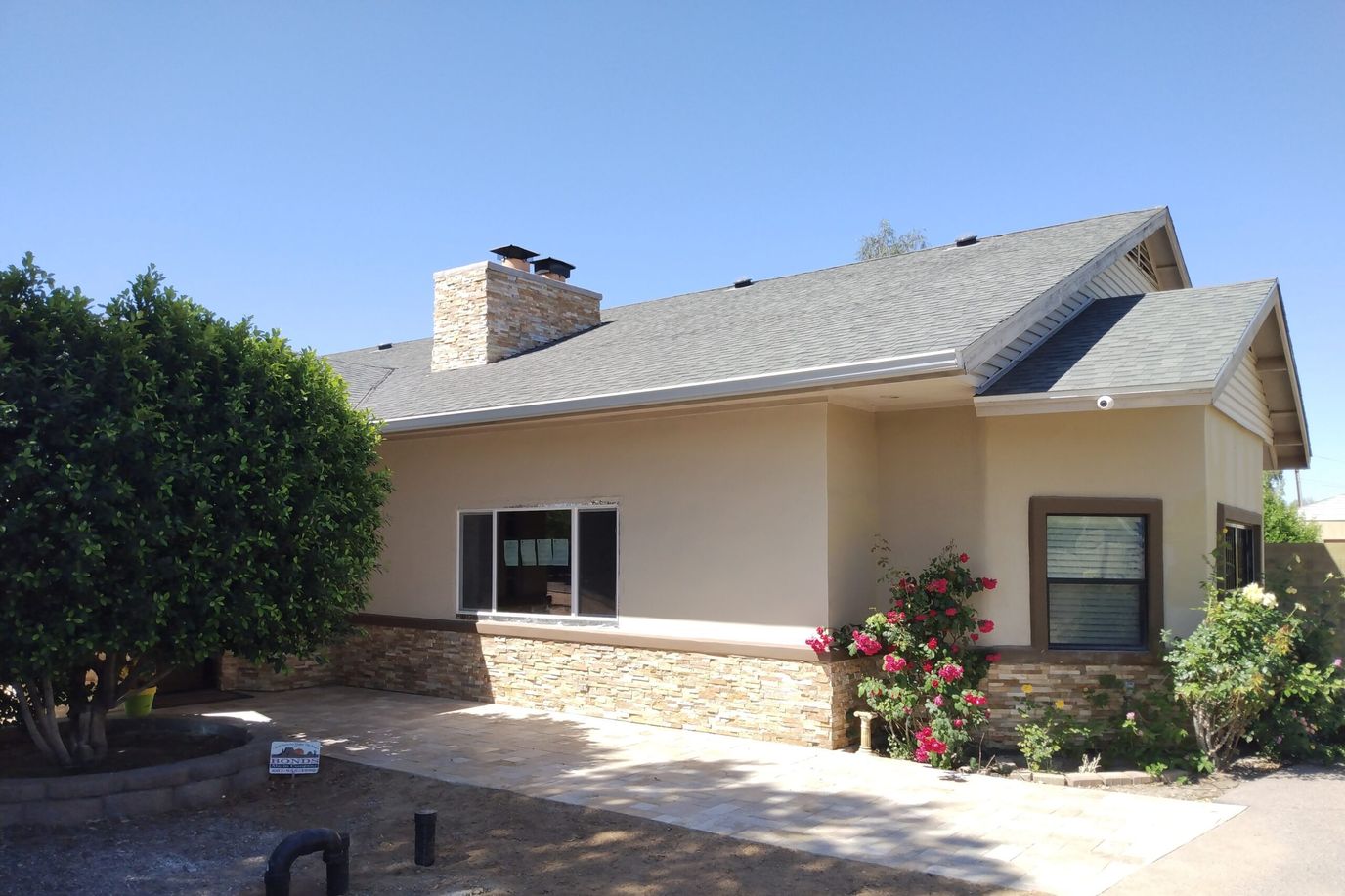 Exterior view of a senior care facility
