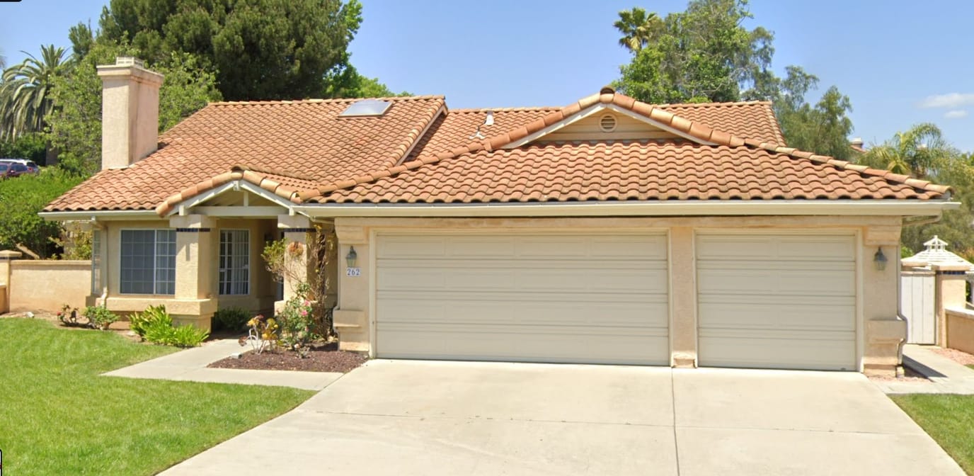 Exterior view of a residential care facility