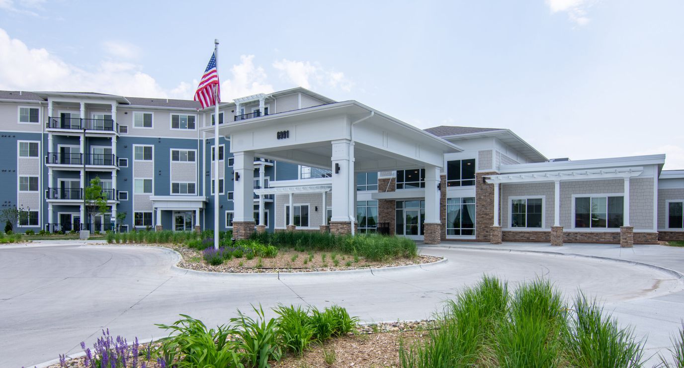 Exterior view of The Brant at Gretna facility