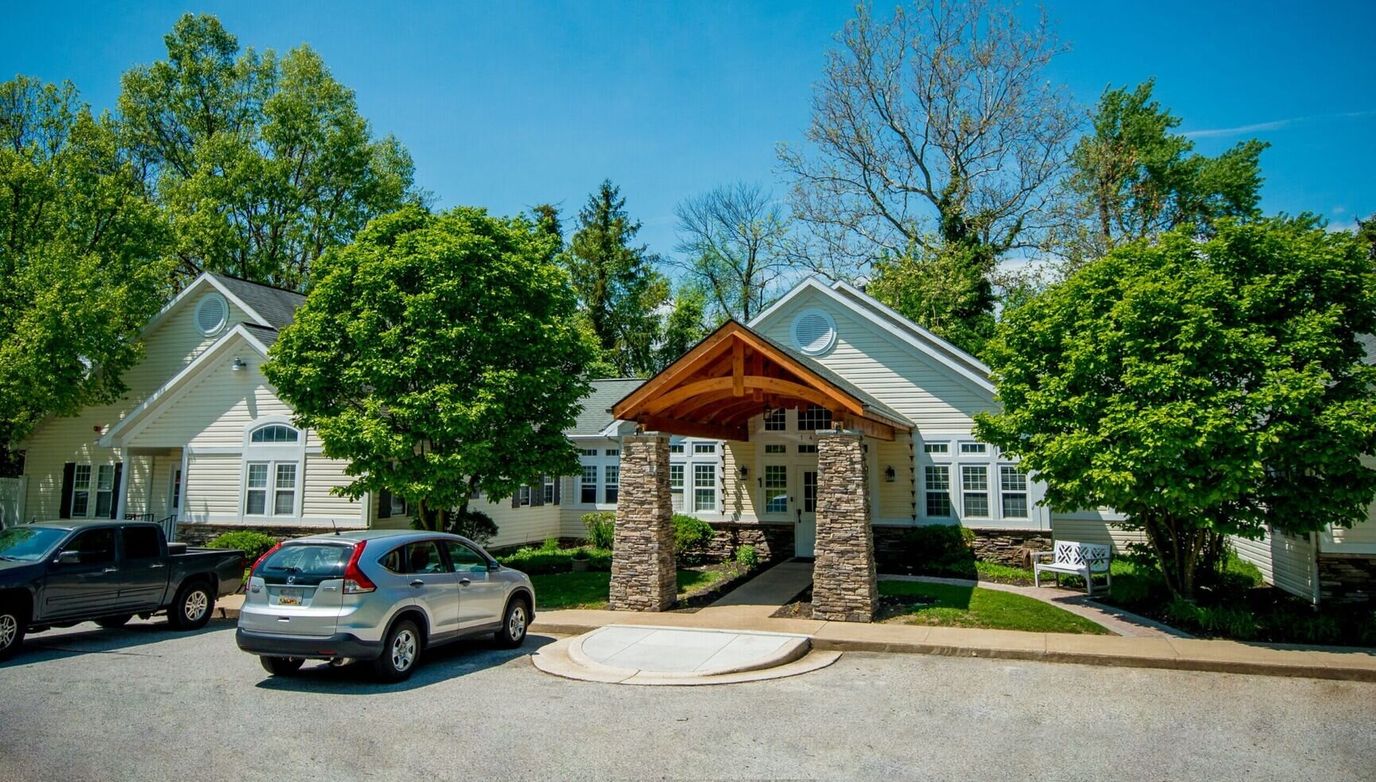 Front entrance of Inspirations Memory Care of Lutherville