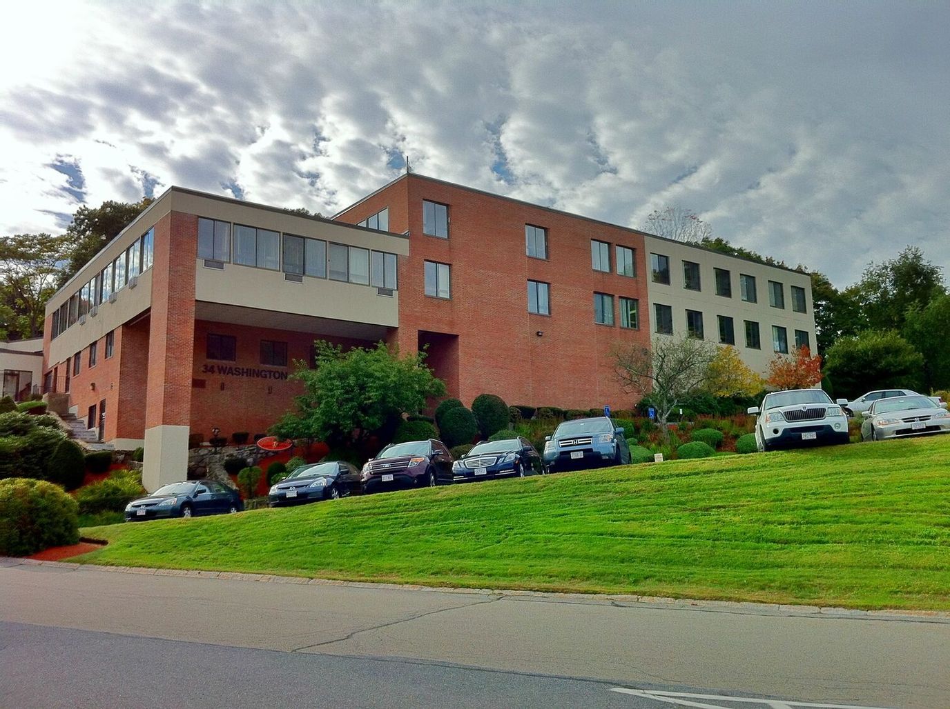 Exterior view of the assisted living facility