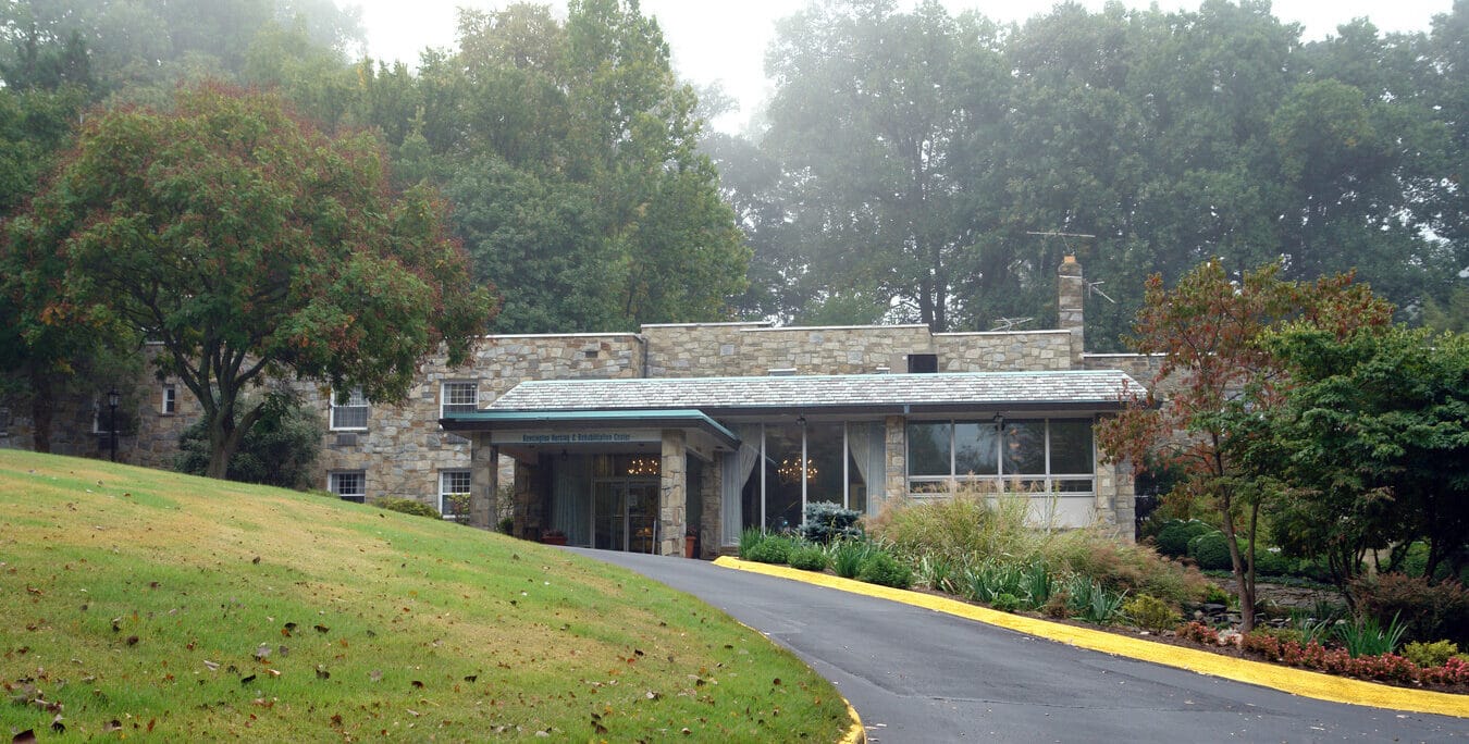 Exterior view of Kensington Healthcare Center entrance