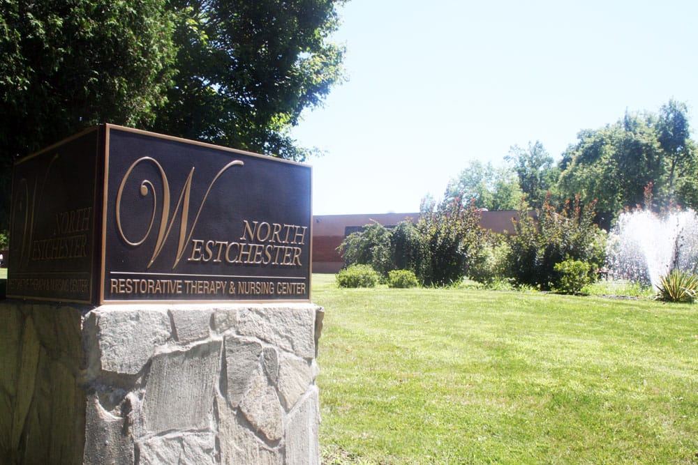 Sign for North Westchester Restorative Therapy and Nursing Center