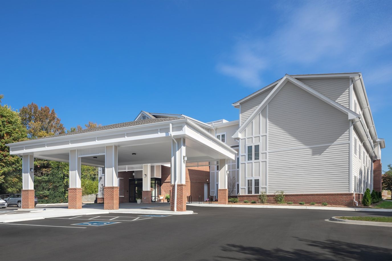 Exterior view of The Stewart Health Center